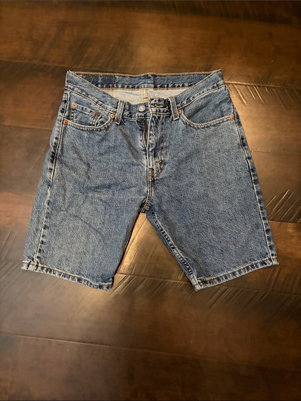 Levi's Men's Medium Blue Denim Jean Shorts